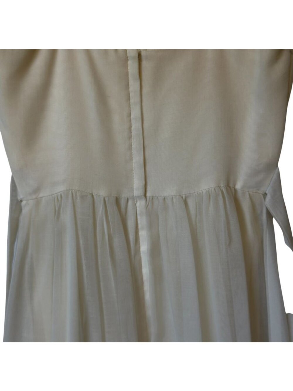 Vtg Candi Jone Maxi Dress Size S Gunne Sax Styled Prairie Lined Tiered Skirt 70' - Picture 13 of 16